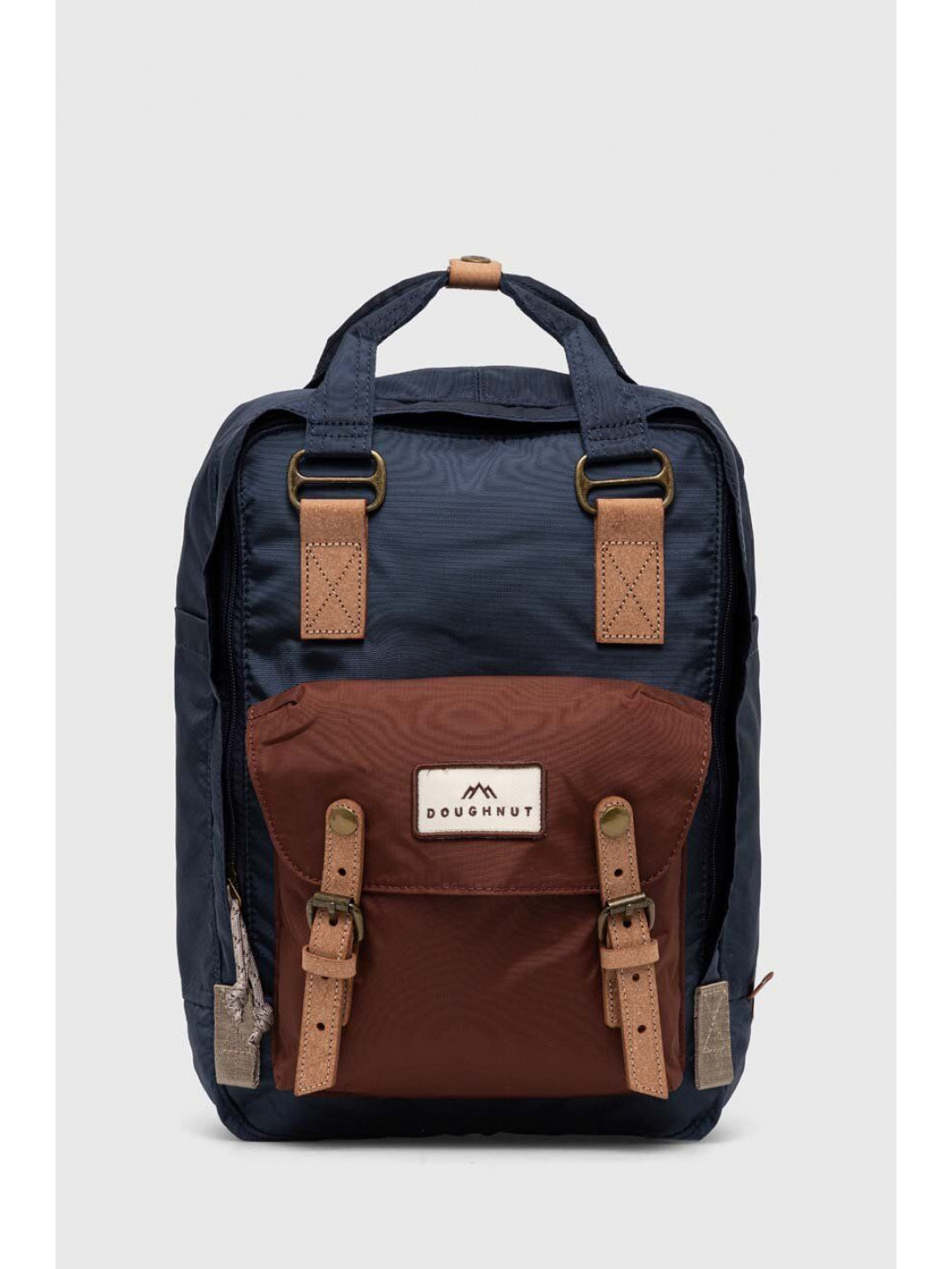 Batoh Doughnut Macaroon tmavomodrá barva velký vzorovaný